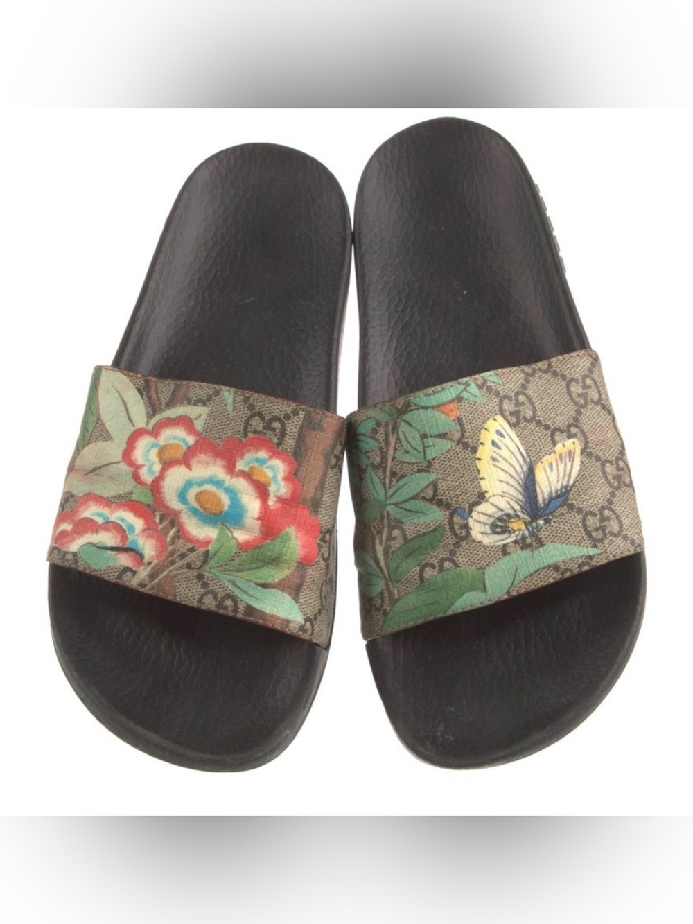 ❤️ AUTHENTIC GUCCI SLIDES. This particular Gucci design is Rare